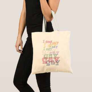 Tote Bag Je dis Gay - Queer Pride & LGBTQ+ Droits