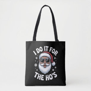 Tote Bag Je le fais pour les Hos Noël Afro-Américain