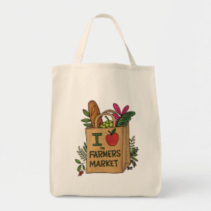 Tote Bag Je 🍎 Le Marché Des Agriculteurs