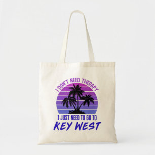 Tote Bag Je n'ai pas besoin de thérapie, je dois juste alle
