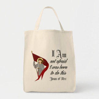 Tote Bag Je n'ai pas peur - Jeanne d'Arc
