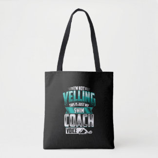 Tote Bag Je Ne Joue Pas Swim Coach Voix Amusante Natation