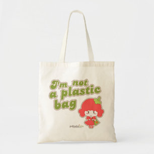 Tote Bag Je ne suis pas une campagne de sachet en plastique