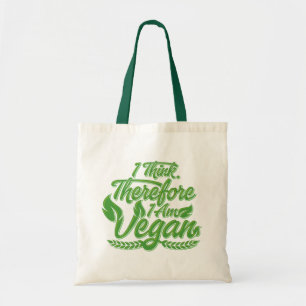 Tote Bag Je Pense Que Je Suis Vegan.