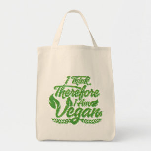 Tote Bag Je Pense Que Je Suis Vegan.