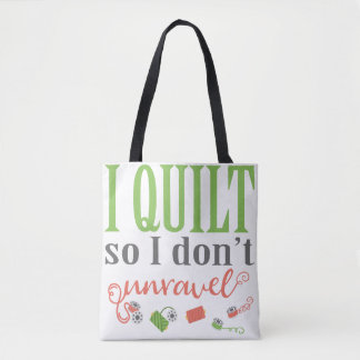 Tote Bag Je pique ainsi je ne me démêle pas Fourre-tout