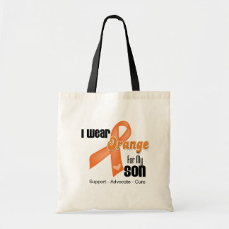 Tote Bag Je porte un ruban orange pour mon fils