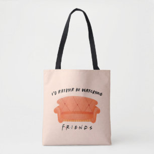 Tote Bag Je préférerais regarder mes amis™