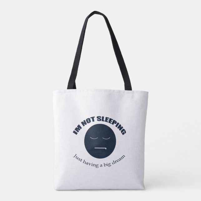 Tote Bag Je rêve grand ! (Dos)