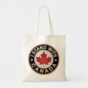 Tote Bag Je suis avec le Canada