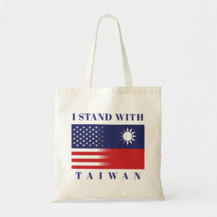 Tote Bag Je Suis Avec Taiwan