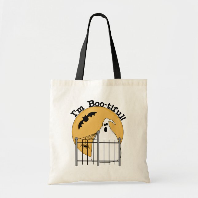 Tote Bag Je suis Boo-tiful Halloween T-shirts et cadeaux (Devant)