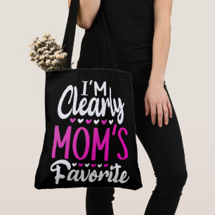 Tote Bag Je suis clairement le favori de maman