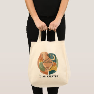 Tote Bag JE SUIS CRÉÉ - Inspiré de la Genèse