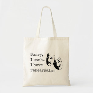 Tote Bag "Je suis désolé, je ne peux pas. J'ai une répé