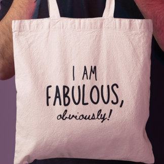 Tote Bag Je suis Fabrique, Manifestement Drôle Cool Moderne