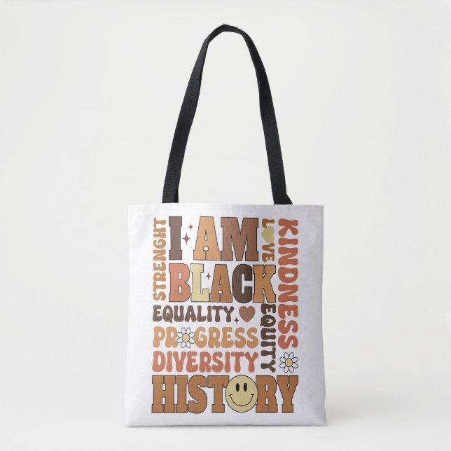 TOTE BAG JE SUIS HISTOIRE NOIRE (Devant)