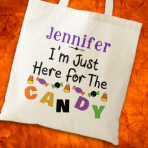 Je suis juste ici pour le nom d'Halloween Candy
