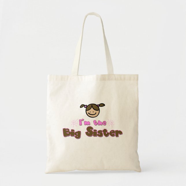 Tote Bag Je suis la grande soeur Fourre-tout (Devant)