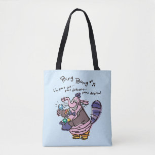 Tote Bag Je suis la partie Cat...