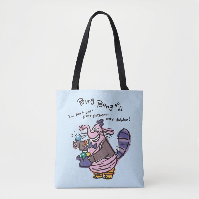 Tote Bag Je suis la partie Cat... (Devant)