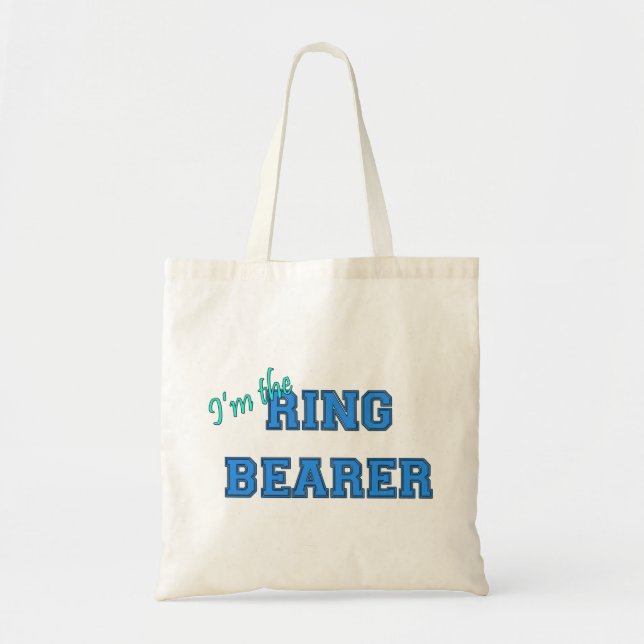 Tote Bag Je suis le porteur d'alliances (Devant)
