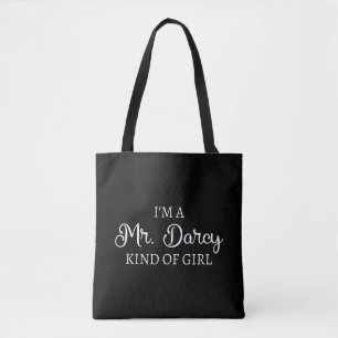 Tote Bag Je suis M. Darcy, genre de fille