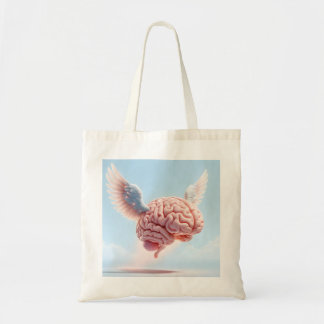 Tote Bag Je suis plein de pensées volantes