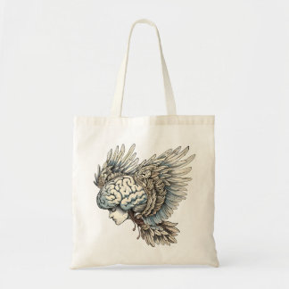Tote Bag Je suis plein de pensées volantes