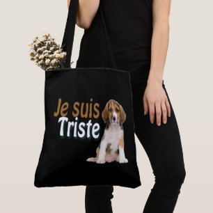 Tote Bag Je suis triste