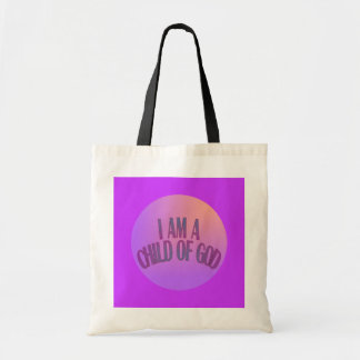 Tote Bag Je suis un enfant de Dieu Budget Fourre-tout