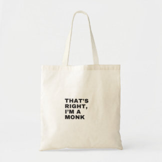 TOTE BAG JE SUIS UN MOINE.