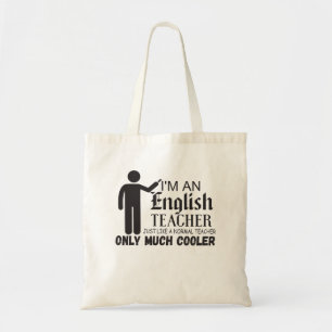 Tote Bag Je suis une enseignante d'anglais comme une enseig
