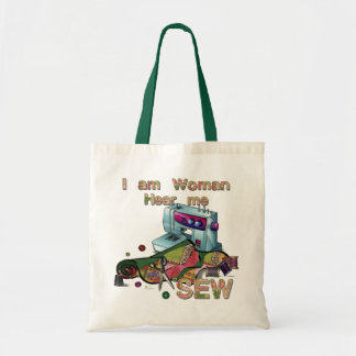 Tote Bag Je Suis Une Femme Qui M'Entend Coudre Fourre-tout