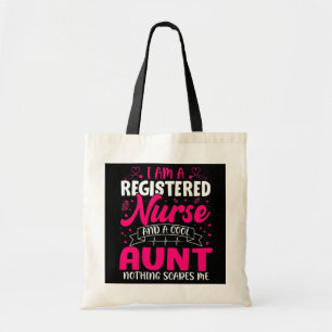 Tote Bag Je suis une infirmière autorisée et la tante ne me