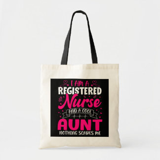 Tote Bag Je suis une infirmière autorisée et la tante ne me