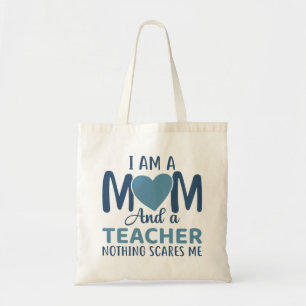 Tote Bag Je Suis Une Mère Et Un Enseignant