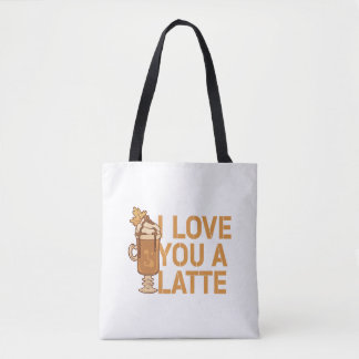 Tote Bag Je t'aime un peu beaucoup Romance pour couples