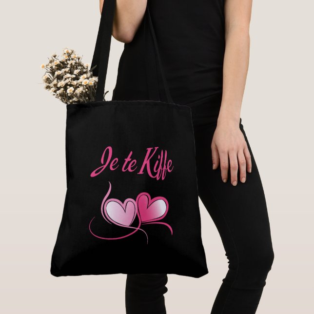 Tote Bag Je te kiffe (De près)