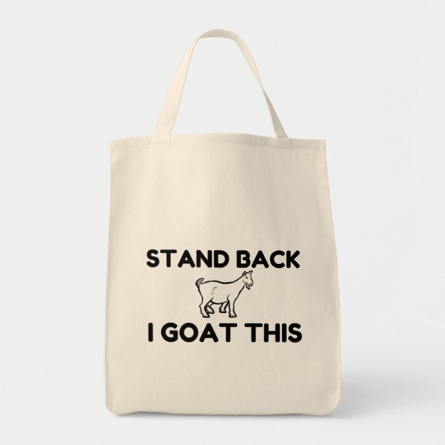 Tote Bag Je Vais Ça (Devant)
