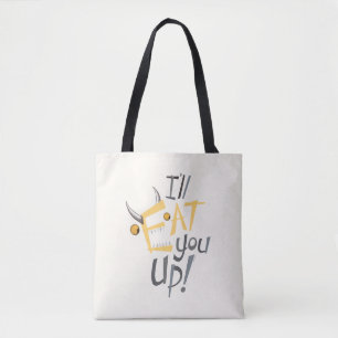 Tote Bag Je vais vous manger Graphique