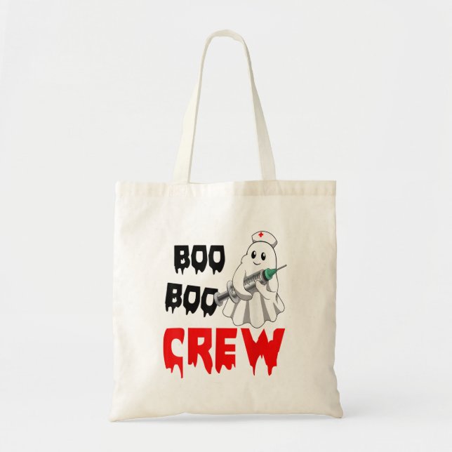Tote Bag Je Vais Vous Te Te Drôle Fantôme Infirmière Hallow (Devant)