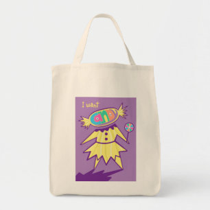 Tote Bag Je Veux Candy Sweet Tooth Fourre-tout