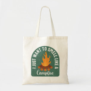 Tote Bag Je Veux Sentir Comme Un Feu De Campagne