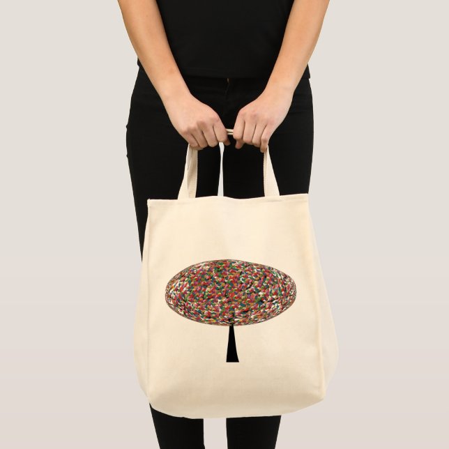 Tote Bag Jelly Bean Tree réutilisable (Devant (produit))