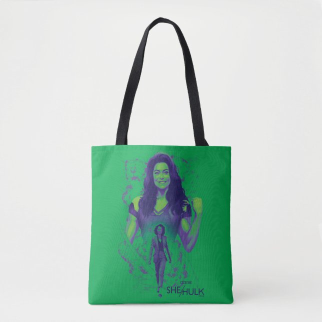 Tote Bag Jennifer Walters She-Hulk Explosive Graphic (Devant)