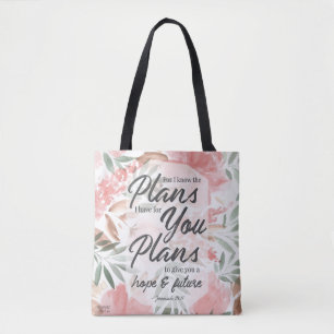 Tote Bag Jeremiah 29:11 Écriture : GraphicLoveShop