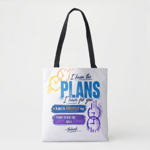 Tote Bag Jérémie 29:11 Espoir. Objectif. Promesse.