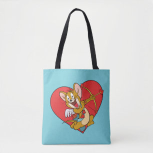Tote Bag Jerry Mouse habillée en Saint Valentin