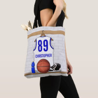 Jersey de basketball blanc et bleu personnalisé